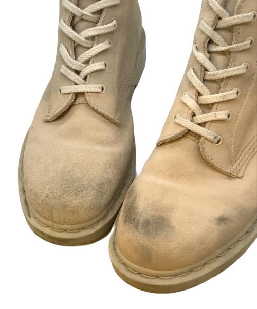 Dr.Martens（ドクターマーチン）Dr.Martens (ドクターマーチン) 101 MONO 6ホールブーツ ベージュ サイズ:SIZE UK9の古着・服飾アイテム