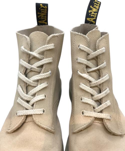 Dr.Martens（ドクターマーチン）Dr.Martens (ドクターマーチン) 101 MONO 6ホールブーツ ベージュ サイズ:SIZE UK9の古着・服飾アイテム