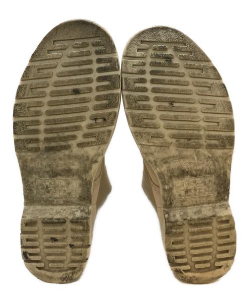 Dr.Martens（ドクターマーチン）Dr.Martens (ドクターマーチン) 101 MONO 6ホールブーツ ベージュ サイズ:SIZE UK9の古着・服飾アイテム