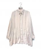 CLANE HOMMEクラネ オム）の古着「オーバーサイズシャツ」｜アイボリー