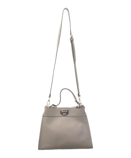 Gianni Notaro（ジャンニ ノターロ）GIANNI NOTARO (ジャンニ ノターロ) 2WAYショルダーバッグ ベージュの古着・服飾アイテム