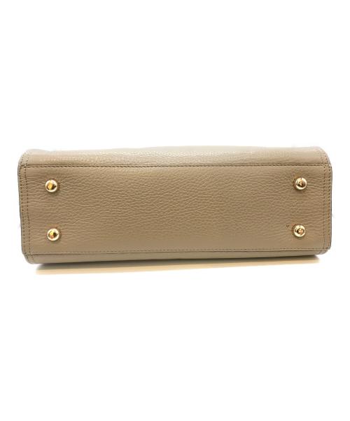 Gianni Notaro（ジャンニ ノターロ）GIANNI NOTARO (ジャンニ ノターロ) 2WAYショルダーバッグ ベージュの古着・服飾アイテム