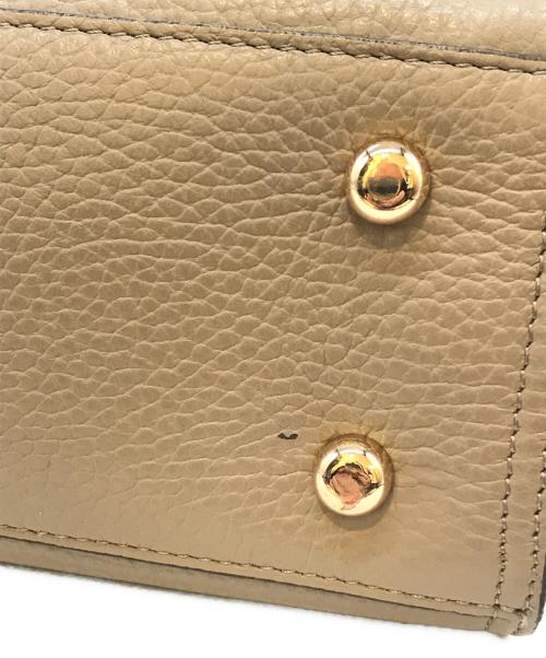 Gianni Notaro（ジャンニ ノターロ）GIANNI NOTARO (ジャンニ ノターロ) 2WAYショルダーバッグ ベージュの古着・服飾アイテム