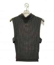 mizuiro-ind（ミズイロインド）の古着「ニット　4-220040」｜グレー