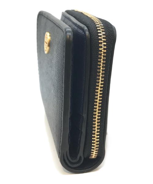TORY BURCH（トリーバーチ）TORY BURCH (トリーバーチ) ロビンソン バイフォールド ウォレット　10009171 ブラックの古着・服飾アイテム