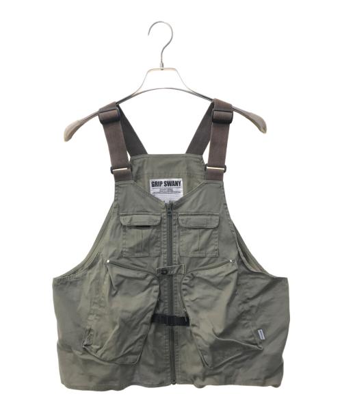 GRIP SWANY（グリップスワニー）GRIP SWANY (グリップスワニー) フィッシングベスト グリーン サイズ:FREEの古着・服飾アイテム