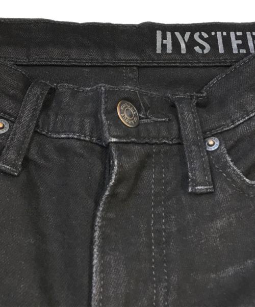 Hysteric Glamour（ヒステリックグラマー）Hysteric Glamour (ヒステリックグラマー) ストレッチデニムパンツ　01191AP18 ブラック サイズ:XXSの古着・服飾アイテム