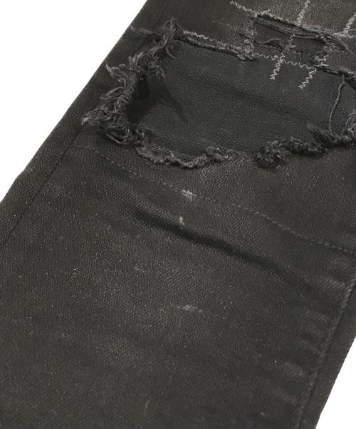 Hysteric Glamour（ヒステリックグラマー）Hysteric Glamour (ヒステリックグラマー) ストレッチデニムパンツ　01191AP18 ブラック サイズ:XXSの古着・服飾アイテム