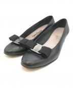 Salvatore Ferragamoサルヴァトーレ フェラガモ）の古着「パンプス」｜ブラック
