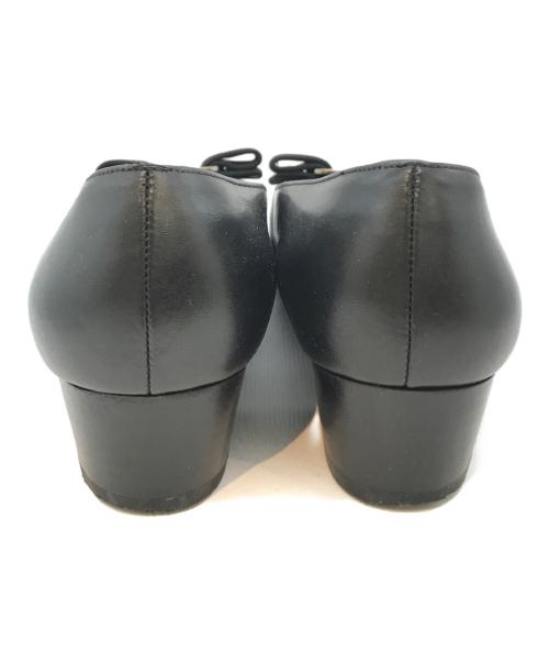 Salvatore Ferragamo（サルヴァトーレ フェラガモ）Salvatore Ferragamo (サルヴァトーレ フェラガモ) パンプス ブラック サイズ:5 1/2の古着・服飾アイテム