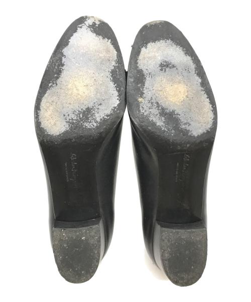 Salvatore Ferragamo（サルヴァトーレ フェラガモ）Salvatore Ferragamo (サルヴァトーレ フェラガモ) パンプス ブラック サイズ:5 1/2の古着・服飾アイテム