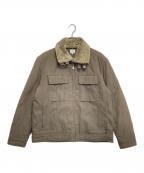 Calvin Kleinカルバンクライン）の古着「襟ボアジャケット」｜グリーン