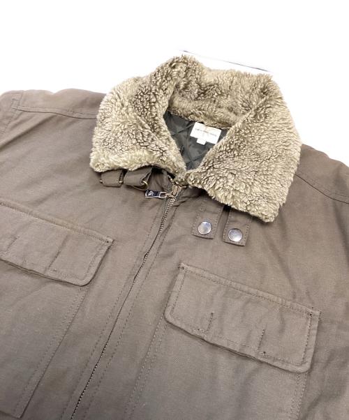 Calvin Klein（カルバンクライン）Calvin Klein (カルバンクライン) 襟ボアジャケット グリーン サイズ:Mの古着・服飾アイテム