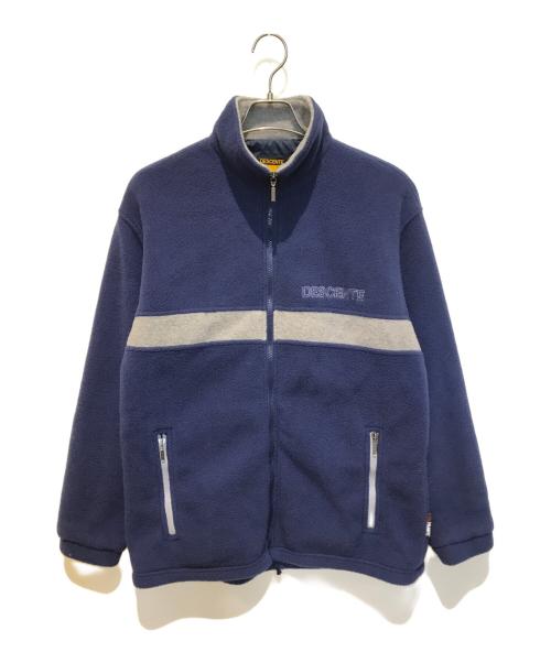 DESCENTE（デサント）DESCENTE (デサント) フリースジャケット ネイビー サイズ:MLの古着・服飾アイテム