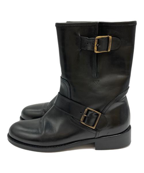 CORSO ROMA 9（コルソローマノーヴェ）CORSO ROMA 9 (コルソローマノーヴェ) ブーツ ブラック サイズ:23.5の古着・服飾アイテム