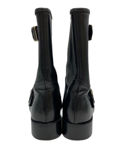 CORSO ROMA 9（コルソローマノーヴェ）CORSO ROMA 9 (コルソローマノーヴェ) ブーツ ブラック サイズ:23.5の古着・服飾アイテム