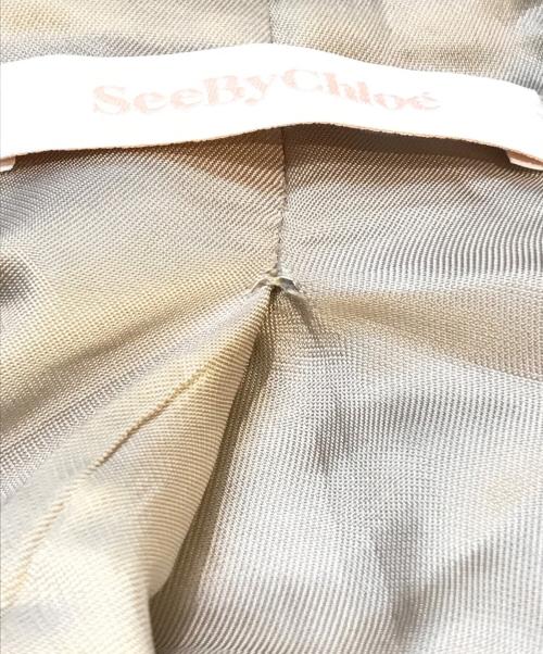 SEE BY CHLOE（シーバイクロエ）SEE BY CHLOE (シーバイクロエ) コート ネイビー サイズ:34の古着・服飾アイテム