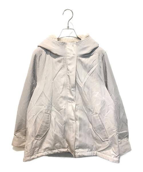 grove（グローブ）grove (グローブ) 3WAYフェイクファーライナーマウンテンパーカ　768-49030 ベージュ サイズ:Lの古着・服飾アイテム