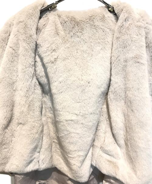 grove（グローブ）grove (グローブ) 3WAYフェイクファーライナーマウンテンパーカ　768-49030 ベージュ サイズ:Lの古着・服飾アイテム