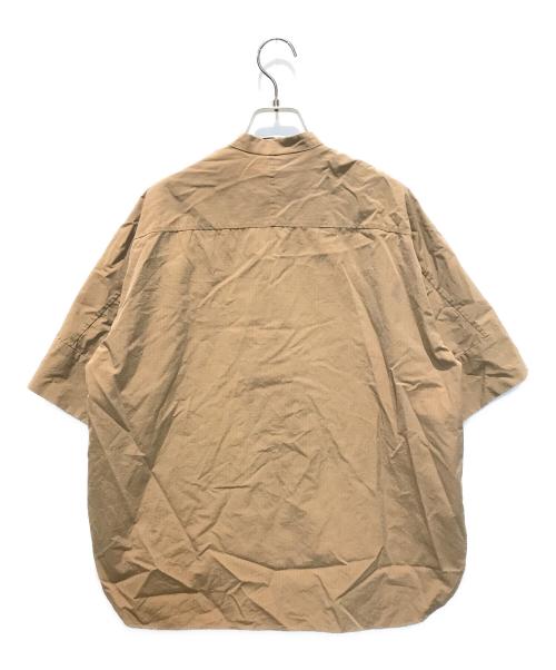 AURALEE（オーラリー）AURALEE (オーラリー) WASHED FINX RIPSTOP CHAMBRAY HALF SLEEVED SHIRTS　A21SS06FL ベージュ サイズ:1の古着・服飾アイテム