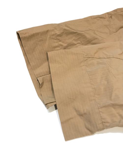 AURALEE（オーラリー）AURALEE (オーラリー) WASHED FINX RIPSTOP CHAMBRAY HALF SLEEVED SHIRTS　A21SS06FL ベージュ サイズ:1の古着・服飾アイテム