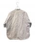 AURALEE (オーラリー) WASHED FINX RIPSTOP CHAMBRAY HALF SLEEVED SHIRTS　A21SS06FL グレー サイズ:1：10000円
