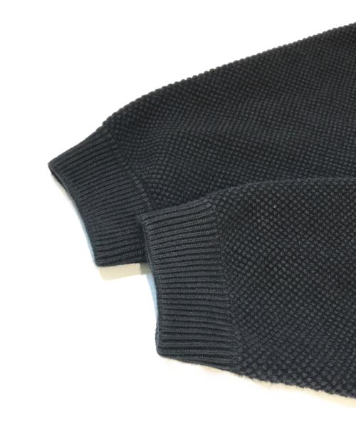 crepuscule（クレプスキュール）crepuscule (クレプスキュール) コットンニット ブラック サイズ:Fの古着・服飾アイテム