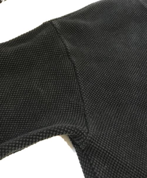 crepuscule（クレプスキュール）crepuscule (クレプスキュール) コットンニット ブラック サイズ:Fの古着・服飾アイテム