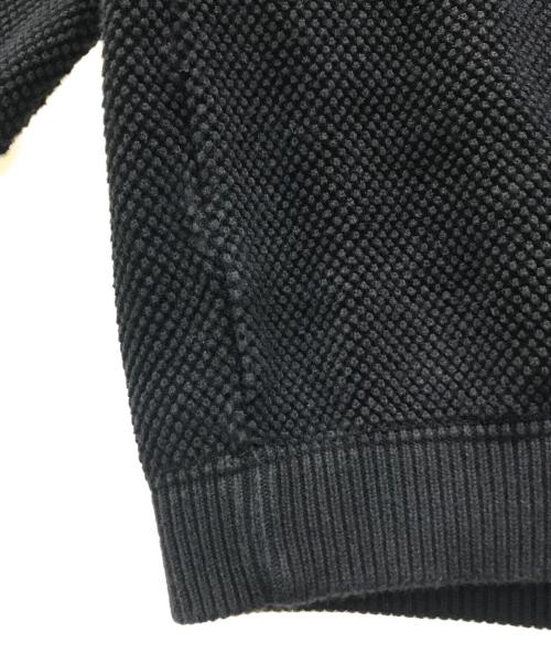 crepuscule（クレプスキュール）crepuscule (クレプスキュール) コットンニット ブラック サイズ:Fの古着・服飾アイテム