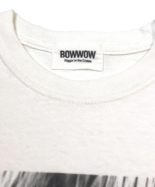 BOWWOW（バウワウ）BOWWOW (バウワウ) プリントカットソー　BW1801-TEE ホワイト サイズ:Mの古着・服飾アイテム
