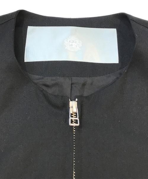 Dulcamara（ドゥルカマラ）Dulcamara (ドゥルカマラ) よそいきブルゾン ブラックの古着・服飾アイテム