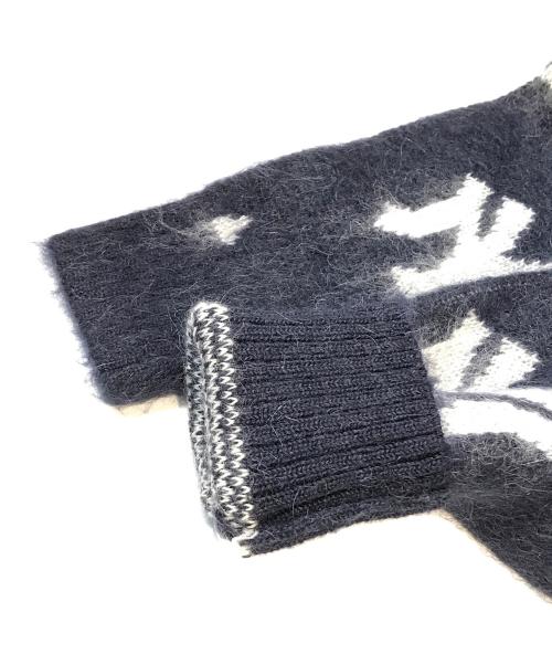 Needles（ニードルズ）Needles (ニードルズ) モヘヤカーディガン　LQ365 ネイビー サイズ:XSの古着・服飾アイテム