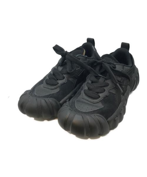 Onitsuka Tiger（オニツカタイガー）Onitsuka Tiger (オニツカタイガー) ローカットスニーカー ブラック サイズ:25の古着・服飾アイテム