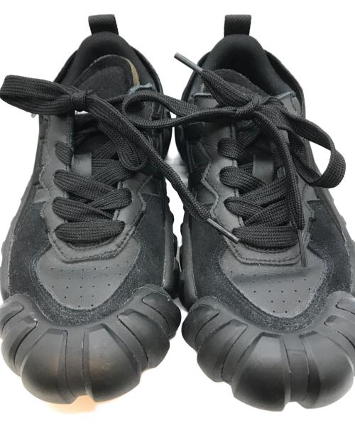 Onitsuka Tiger（オニツカタイガー）Onitsuka Tiger (オニツカタイガー) ローカットスニーカー ブラック サイズ:25の古着・服飾アイテム