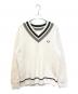 FRED PERRY（フレッドペリー）の古着「チルデンニット」｜アイボリー