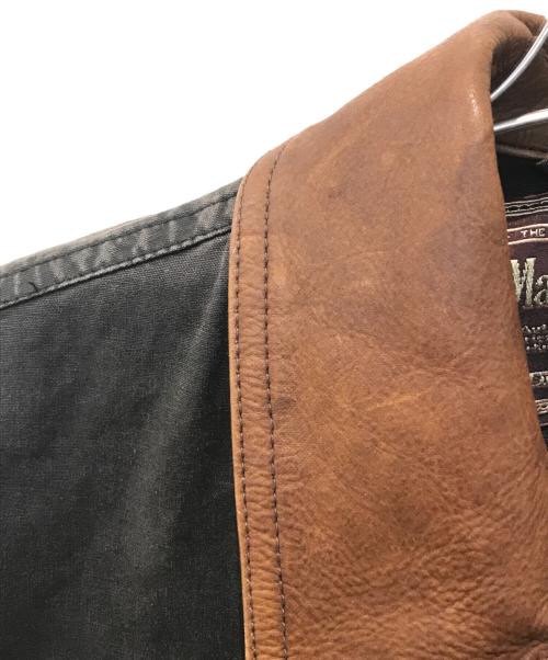 Marlboro Classics（マルボロクラッシクス）Marlboro Classics (マルボロクラッシクス) 襟レザージャケット ブラウン サイズ:Sの古着・服飾アイテム