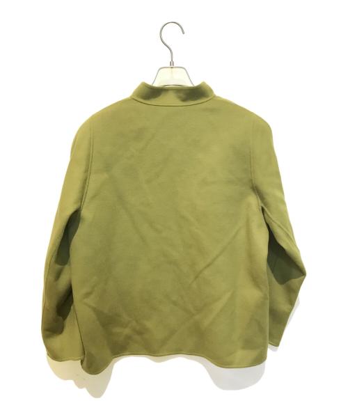 WHITE BEAR（ホワイト・ベアー）white bear (ホワイト・ベアー) カシミヤブレンドジャケット グリーン サイズ:Freeの古着・服飾アイテム