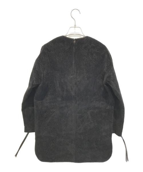 TOGA PULLA（トーガ プルラ）TOGA PULLA (トーガ プルラ) フェイクファードレス　TP62-FH232 ブラック サイズ:36の古着・服飾アイテム