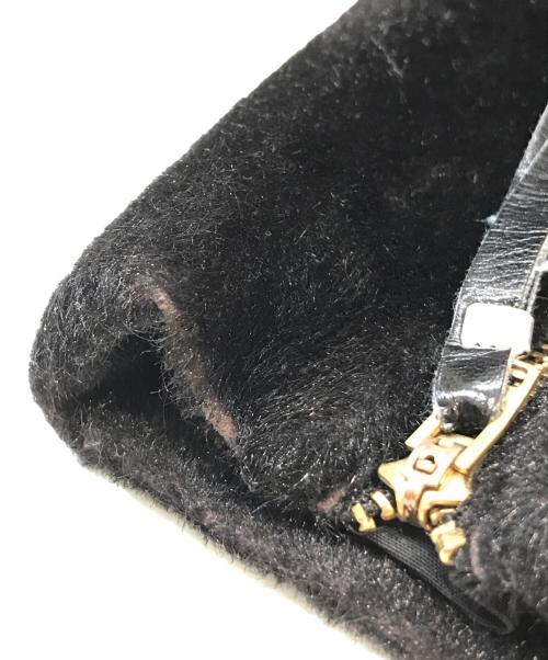 TOGA PULLA（トーガ プルラ）TOGA PULLA (トーガ プルラ) フェイクファードレス　TP62-FH232 ブラック サイズ:36の古着・服飾アイテム