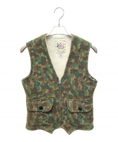 中古・古着通販】MONITALY (モニタリー) ボアベスト グリーン サイズ