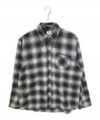 BACKERSバッカーズ）の古着「シャツ　K78-3257A-2」｜ブラック
