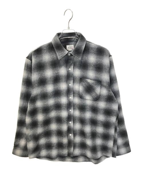 BACKERS（バッカーズ）BACKERS (バッカーズ) シャツ　K78-3257A-2 ブラック サイズ:Mの古着・服飾アイテム