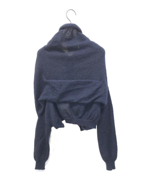 tricot COMME des GARCONS（トリココムデギャルソン）tricot COMME des GARCONS (トリココムデギャルソン) カーディガン　TN-N007 ネイビー サイズ:表記無しの古着・服飾アイテム