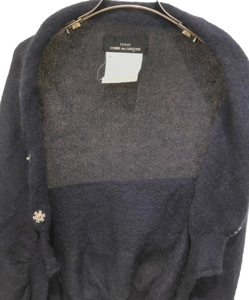 tricot COMME des GARCONS（トリココムデギャルソン）tricot COMME des GARCONS (トリココムデギャルソン) カーディガン　TN-N007 ネイビー サイズ:表記無しの古着・服飾アイテム