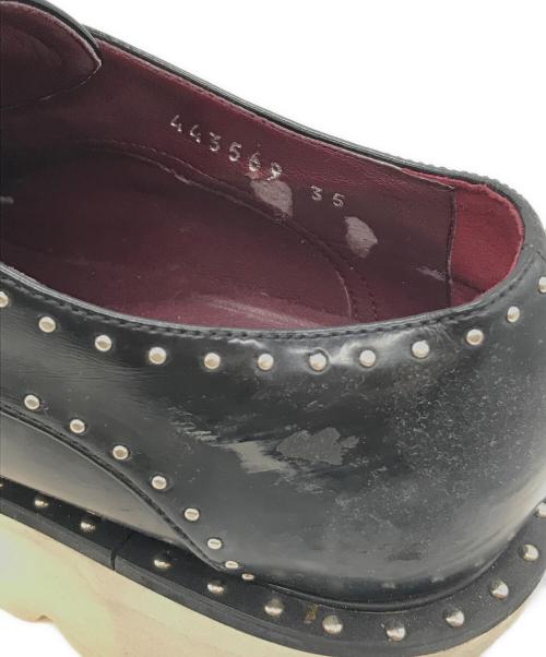 STELLA McCARTNEY（ステラマッカートニー）STELLA McCARTNEY (ステラマッカートニー) スタッズシューズ　443569 ブラック サイズ:35の古着・服飾アイテム