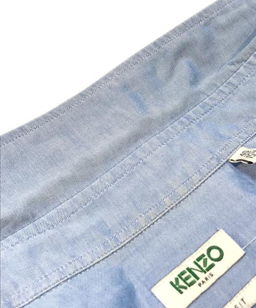 KENZO（ケンゾー）KENZO (ケンゾー) ボタンダウンシャツ スカイブルー サイズ:40の古着・服飾アイテム