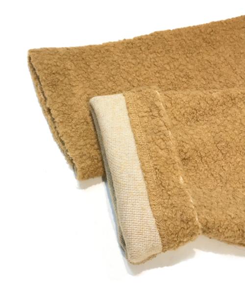 YARRA（ヤラ）YARRA (ヤラ) ウールリッチパイルデザインボタンジャケット　1457-258 ベージュ サイズ:FREEの古着・服飾アイテム