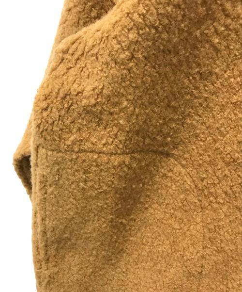 YARRA（ヤラ）YARRA (ヤラ) ウールリッチパイルデザインボタンジャケット　1457-258 ベージュ サイズ:FREEの古着・服飾アイテム