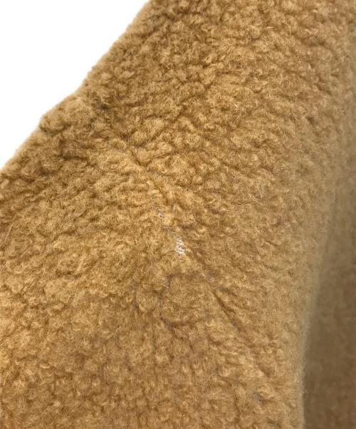 YARRA（ヤラ）YARRA (ヤラ) ウールリッチパイルデザインボタンジャケット　1457-258 ベージュ サイズ:FREEの古着・服飾アイテム