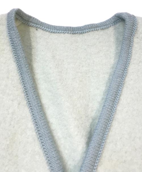 MOESSMER（モエスマー）MOESSMER (モエスマー) ウールベスト 黄緑 サイズ:44の古着・服飾アイテム